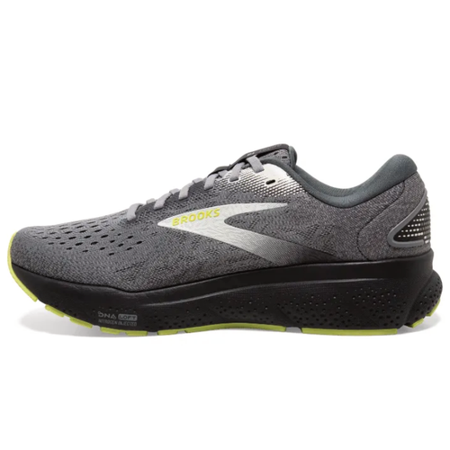 Men's Brooks Ghost 16 - Primer Grey/Lime