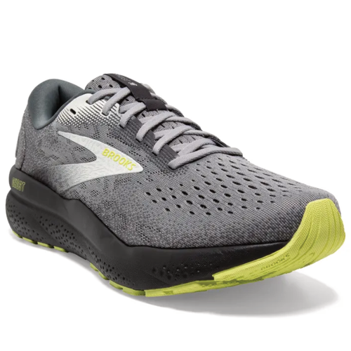 Men's Brooks Ghost 16 - Primer Grey/Lime
