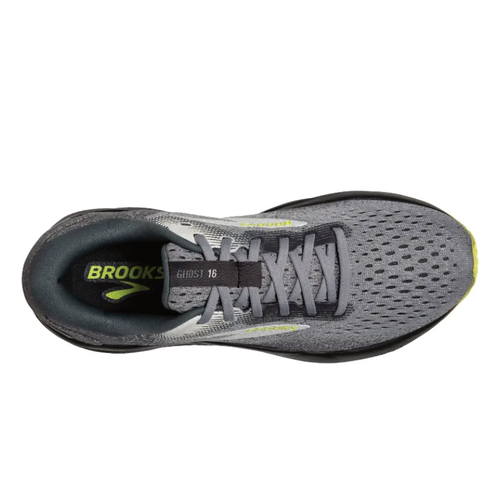 Men's Brooks Ghost 16 - Primer Grey/Lime