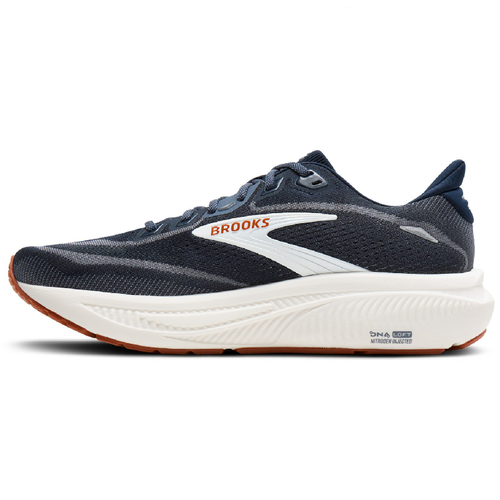 Men's Brooks Ghost 18 - Navy Blazer/Red Earth/Blue