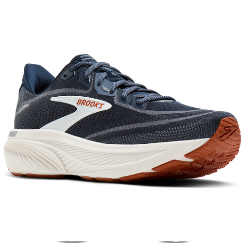 Men's Brooks Ghost 18 - Navy Blazer/Red Earth/Blue