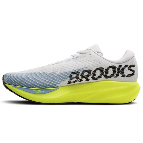 Men's Brooks Ghost Amp - White/Blue/Nightlife