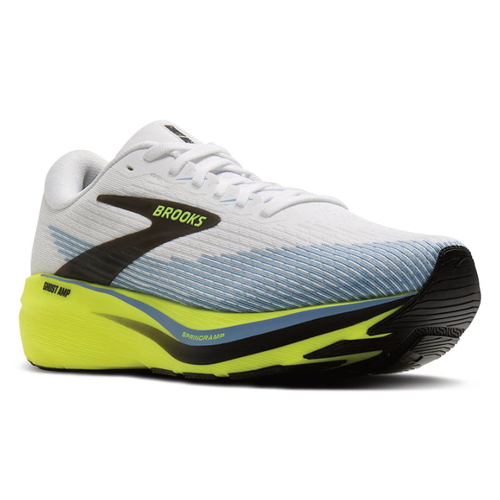 Men's Brooks Ghost Amp - White/Blue/Nightlife