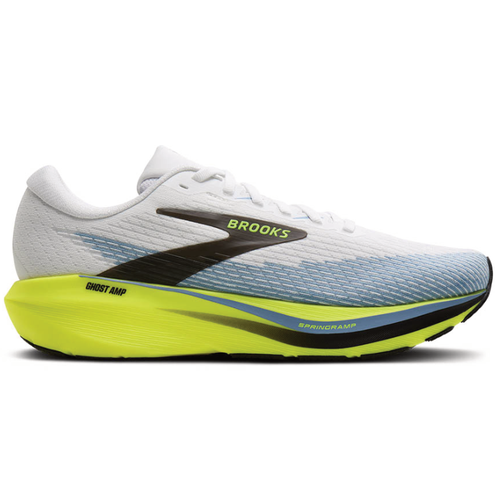 Men's Brooks Ghost Amp - White/Blue/Nightlife