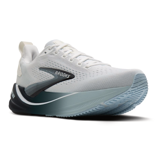 Men's Brooks Ghost Max 4 - White/Navy/Blue