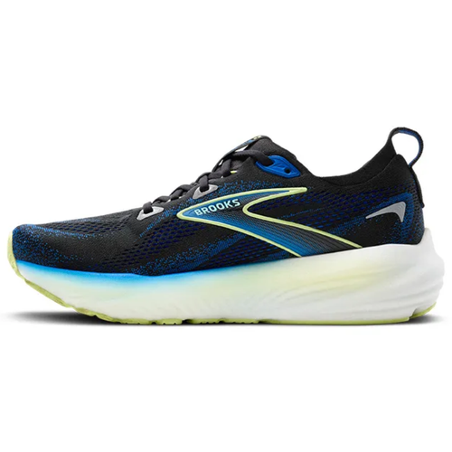 Men's Brooks Glycerin 22 - Black/Cobalt/Neo Yellow