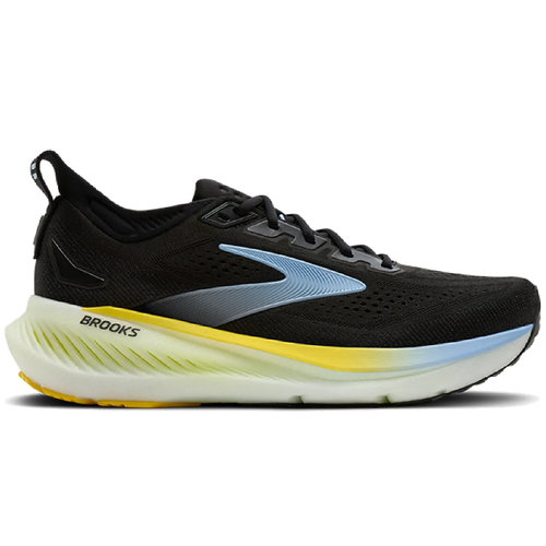 Men's Brooks Glycerin GTS 23 - Black/Cyber Yellow/Nightlife