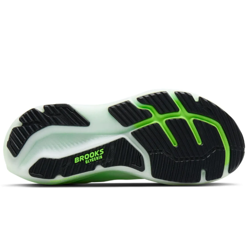 Men's Brooks Glycerin 23 - White/Phantom/Green Gecko