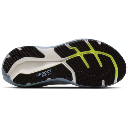 Men's Brooks Glycerin 23 - White/Rain Washed/Nightlife