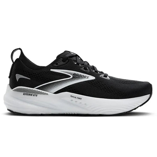 Men's Brooks Glycerin GTS 22 - Black/Grey/White
