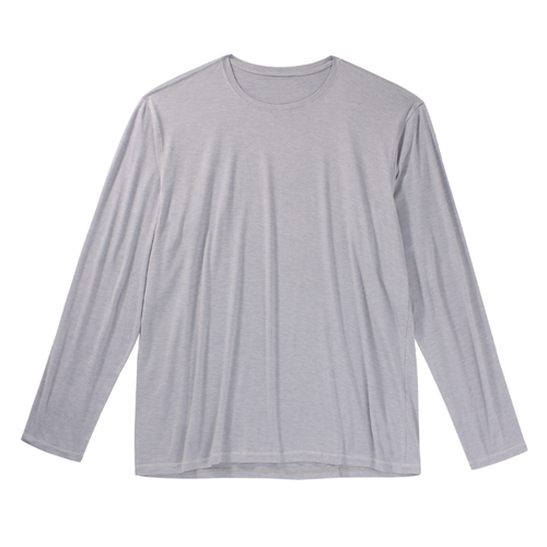 Men's Goodmiles Performance Tech Long Sleeve - Silver Cloud