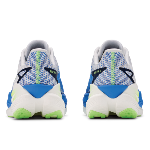 Men's HOKA Mach X 3 - Cosmic Grey/Virtual Blue