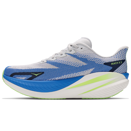 Men's HOKA Mach X 3 - Cosmic Grey/Virtual Blue