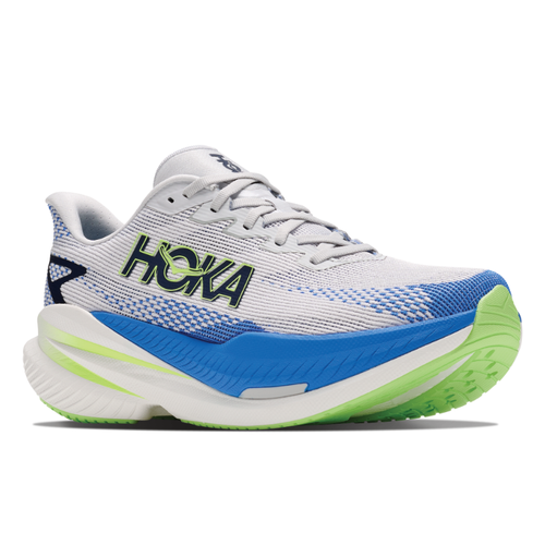 Men's HOKA Mach X 3 - Cosmic Grey/Virtual Blue
