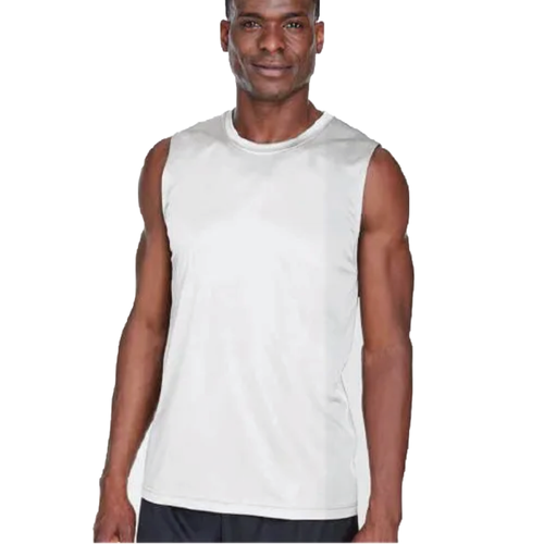 Men's Milwaukee Lakefront Marathon Finisher 13.1 Tank - White