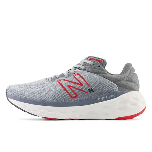 Men's New Balance Fresh Foam X 840 - Aluminum Grey/True Red