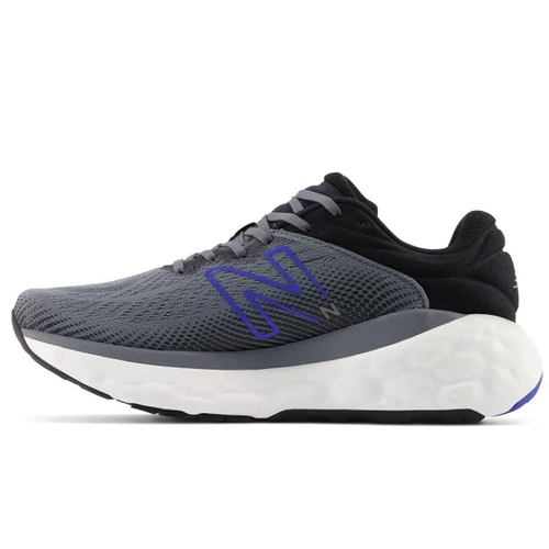 Men's New Balance Fresh Foam X 840 - Castlerock/Marine Blue/Black/Silver Metallic