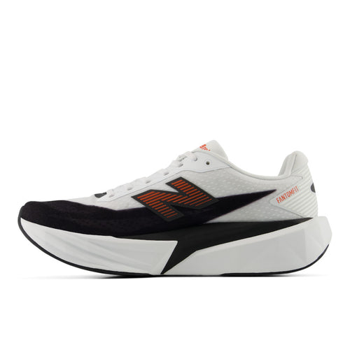 Men's New Balance FuelCell Rebel v5 - White/Neo Flame