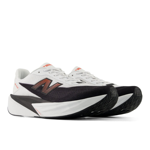 Men's New Balance FuelCell Rebel v5 - White/Neo Flame