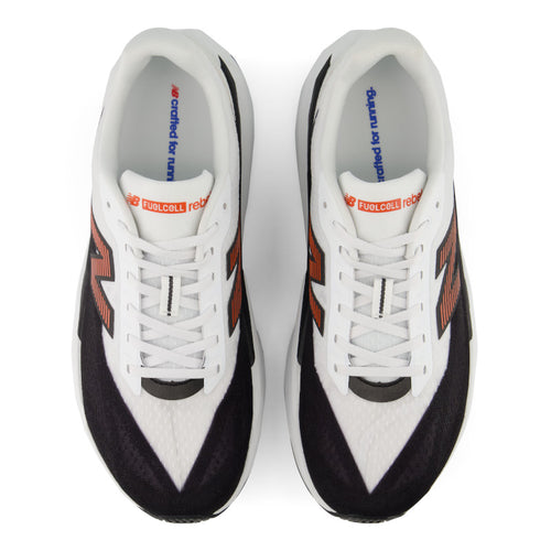 Men's New Balance FuelCell Rebel v5 - White/Neo Flame