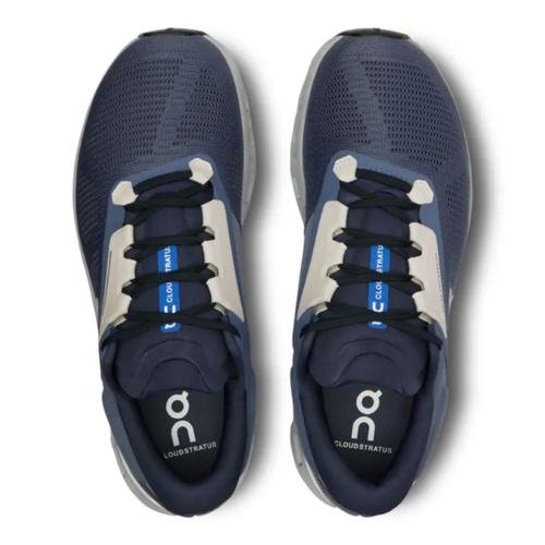 Men's On Cloudstratus 3 - Metal/Glacier