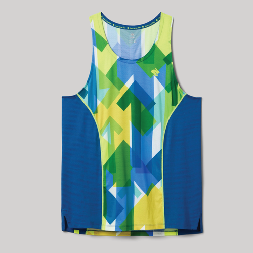 Men's Rabbit Tempo Tank - Blue Arrow