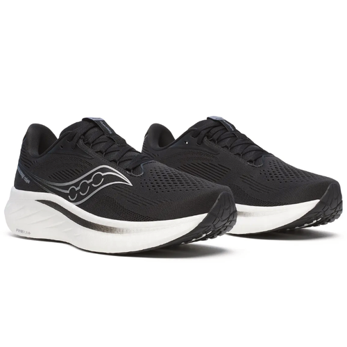 Men's Saucony Ride 18 - Black/White