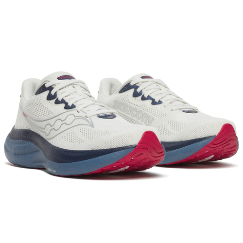 Men's Saucony Ride 19 - Ivory/Storm