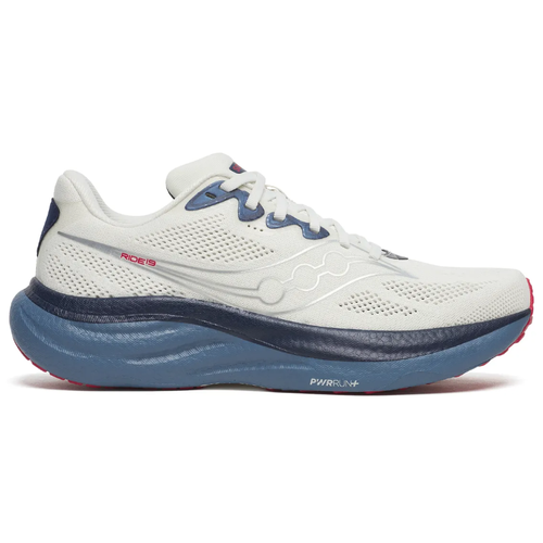 Men's Saucony Ride 19 - Ivory/Storm
