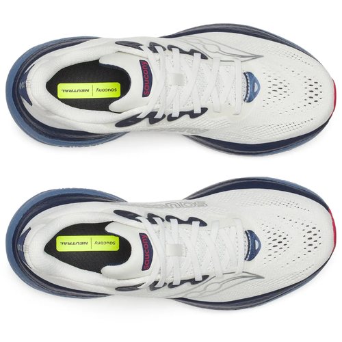 Men's Saucony Ride 19 - Ivory/Storm