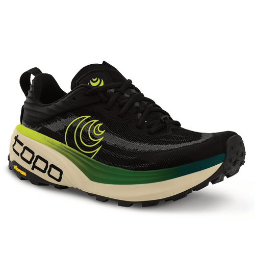 Men's Topo Athletic Vista - Black/Lime