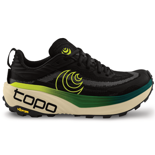 Men's Topo Athletic Vista - Black/Lime