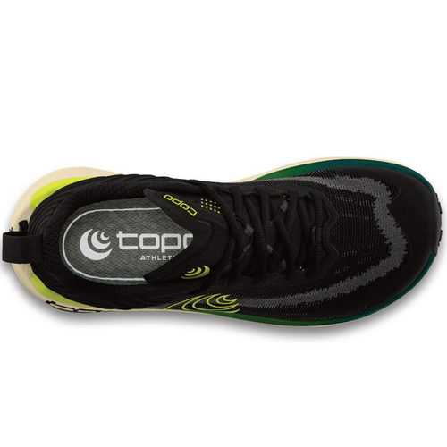 Men's Topo Athletic Vista - Black/Lime