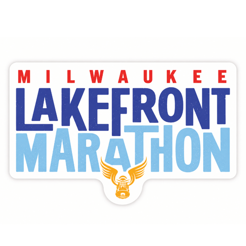 Milwaukee Lakefront Marathon Lala Sticker