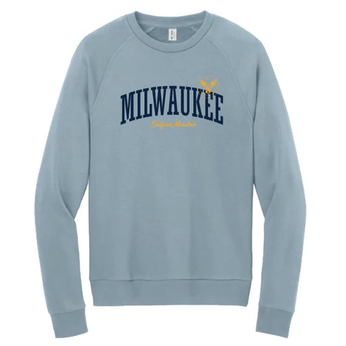 Milwaukee Lakefront Marathon Milwaukee Sweatshirt - I Like You Blue