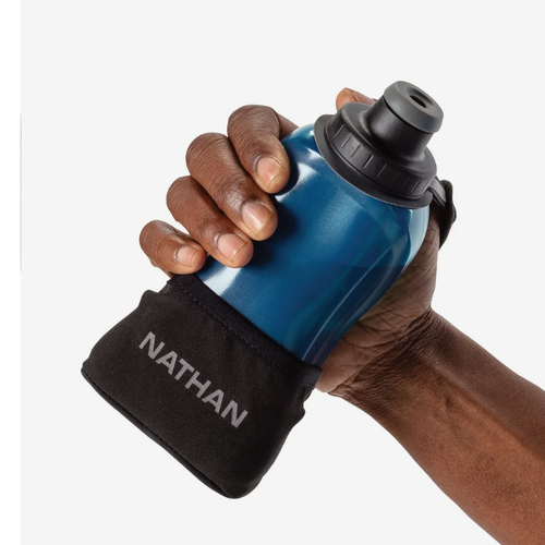 Nathan Sports QuickSqueeze Lite Handheld 12oz - Black/Marine Blue