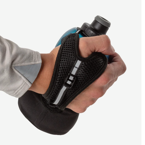 Nathan Sports QuickSqueeze Lite Handheld 18oz - Black/Marine Blue
