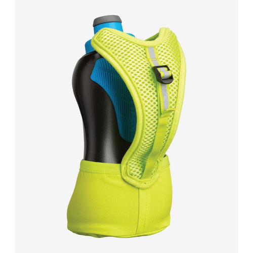 Nathan Sports QuickSqueeze Lite Handheld 18oz - Finish Lime/Blue Me Away