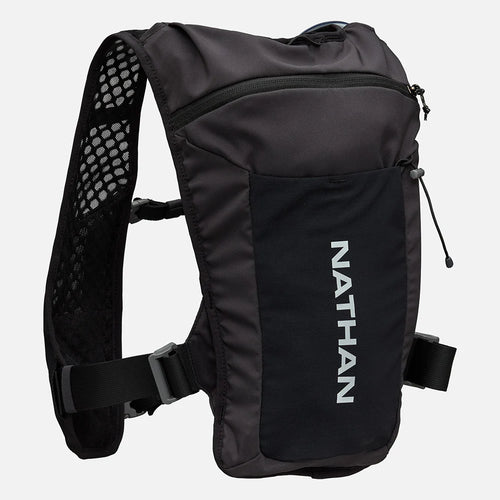 Nathan Sports QuickStart 3.0 4 Liter Hydration Pack - Black/Reflective Silver