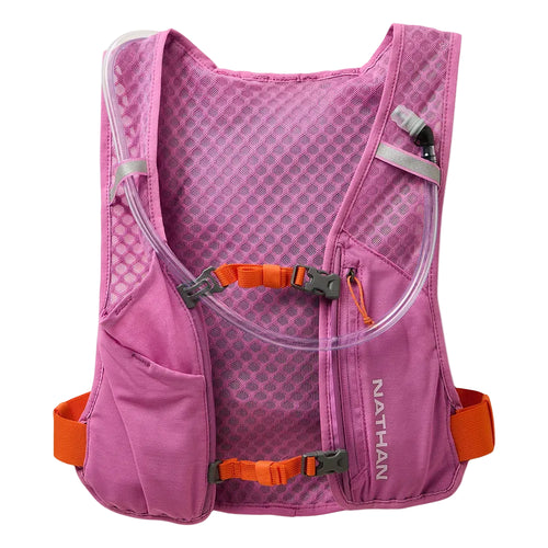 Nathan Sports QuickStart 3.0 4 Liter Hydration Pack - Fuchsia/Orange Blaze