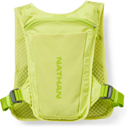 Nathan Sports QuickStart 3.0 4 Liter Hydration Pack - Light Lime/Finish Lime