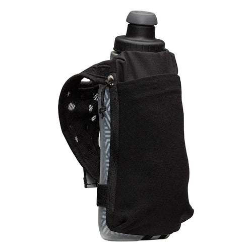 Nathan Sports SpeedDraw 2 Insulated Flask 12oz - Black/Reflective Silver
