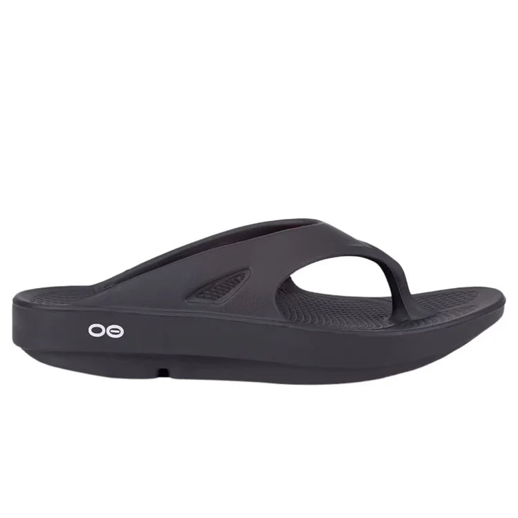 OOFOS OOriginal Thong - Black - Goodmiles Running Company