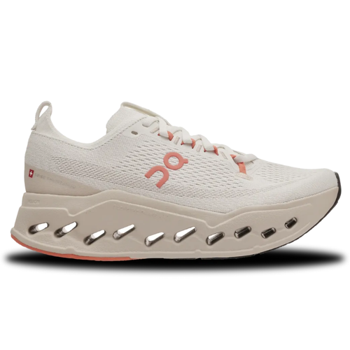 Women's On Cloudsurfer Max - Ivory/Salmon