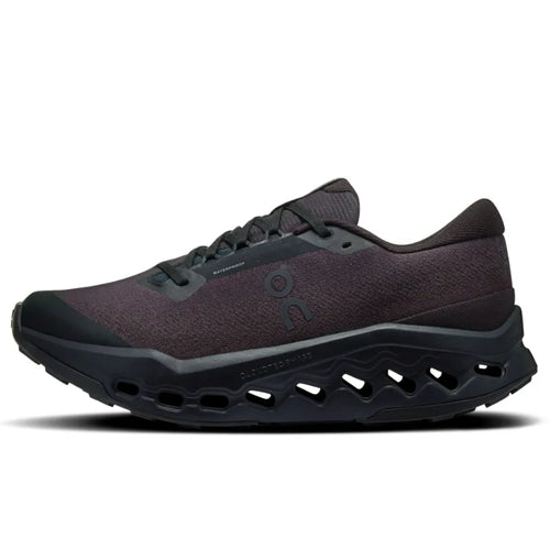 Men's On Cloudsurfer Trail Waterproof - Black/Black
