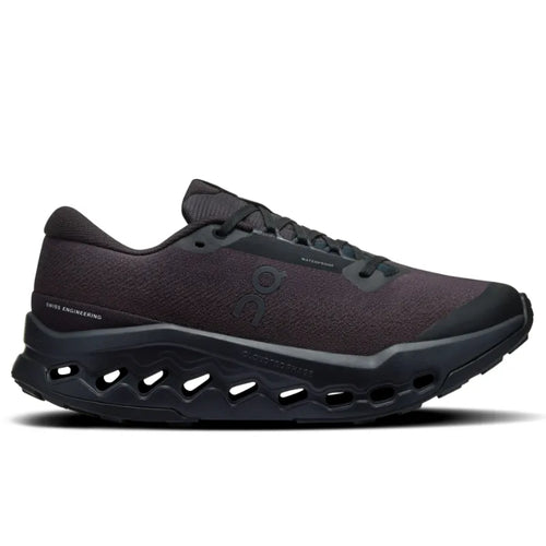 Men's On Cloudsurfer Trail Waterproof - Black/Black