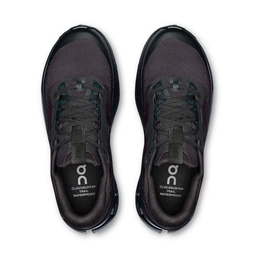 Men's On Cloudsurfer Trail Waterproof - Black/Black