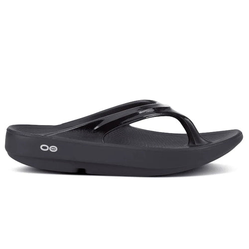 Women's OOFOS OOlala Thong - Black