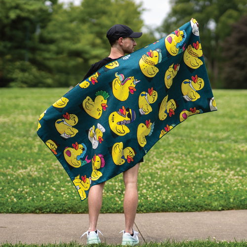 Sprints Car Seat Cover Towel With Snaps - Get Ducked