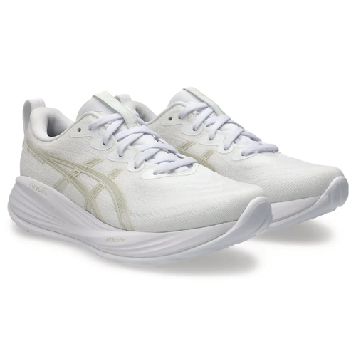 Women's ASICS Gel-Cumulus 27 - White/Lake Grey